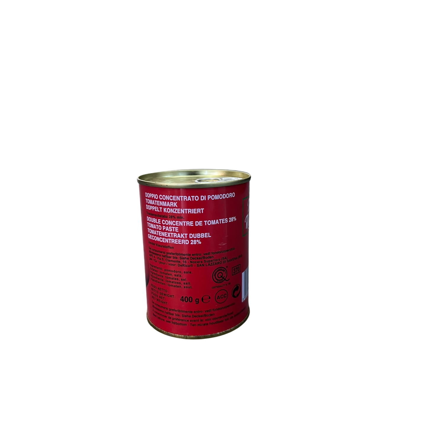 De Rica Double Concentrated Tomato Paste 14oz