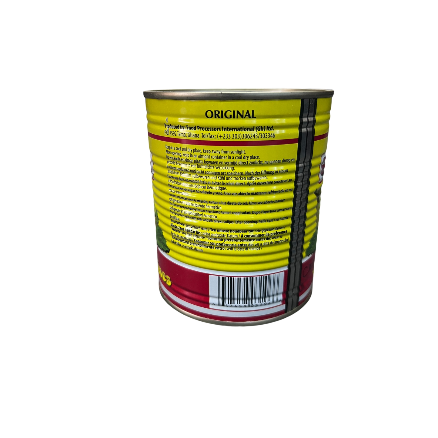 Ghana Fresh Eggplant (Canned)