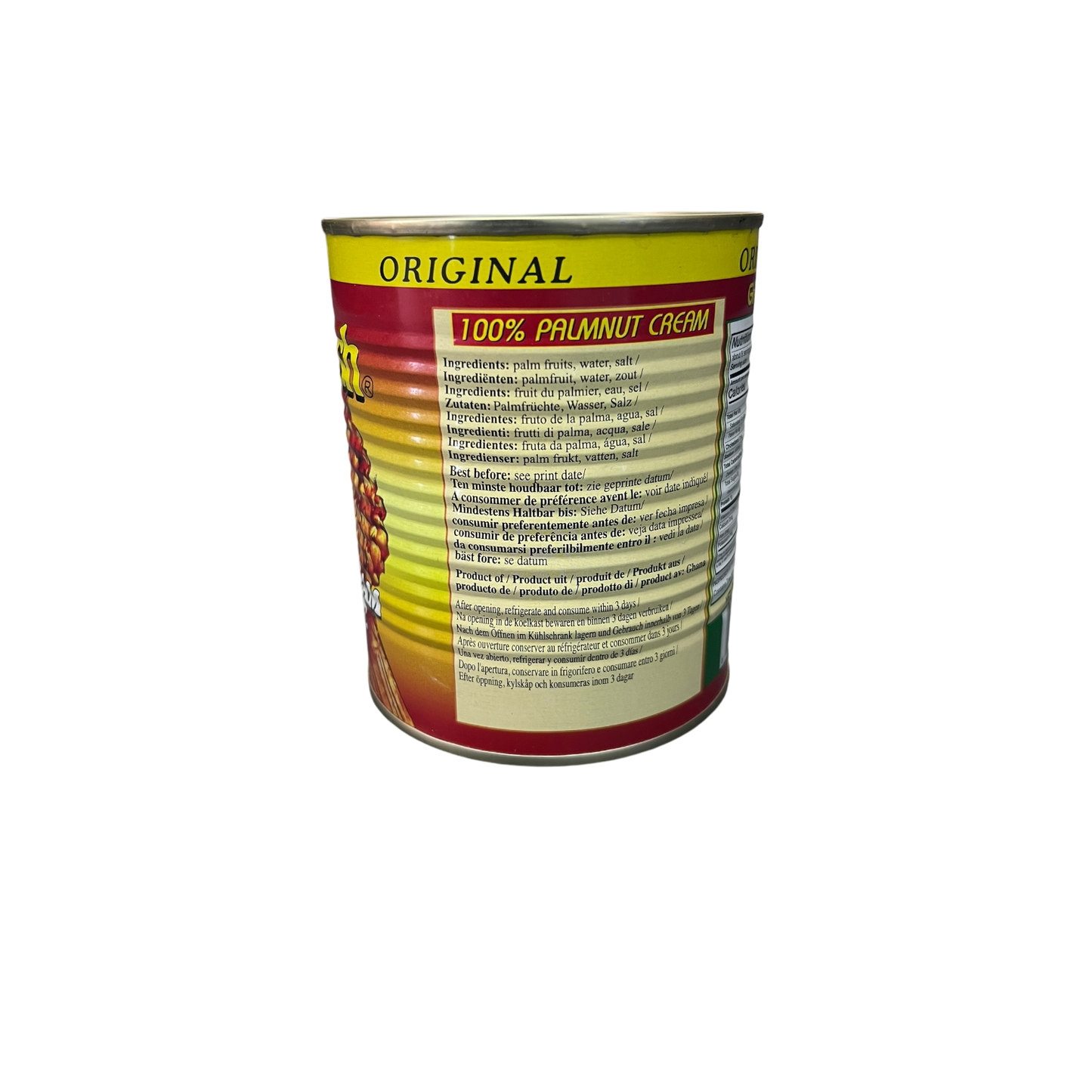 Ghana Fresh Palmnut Cream Concentrate