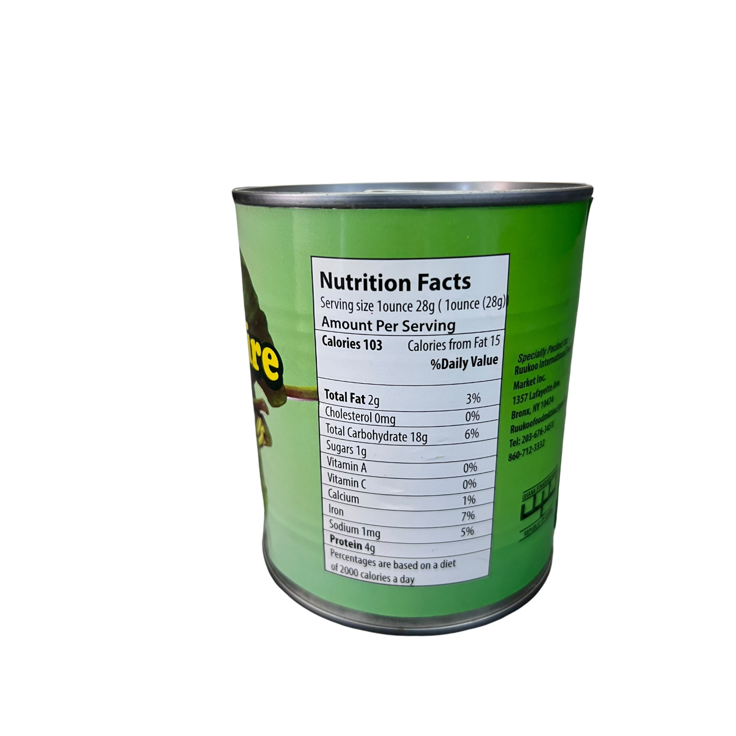 Ghana Pride Kontomire (Canned Spinach Leaves)