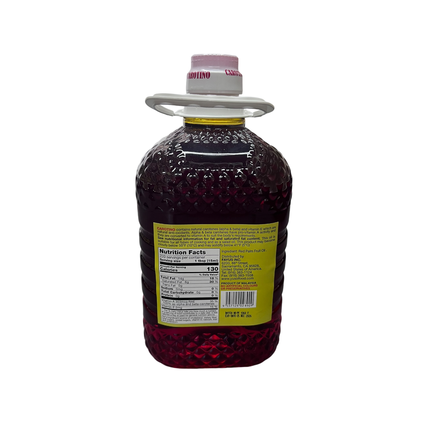 Ola Ola Carotino Cooking Oil 3.3L