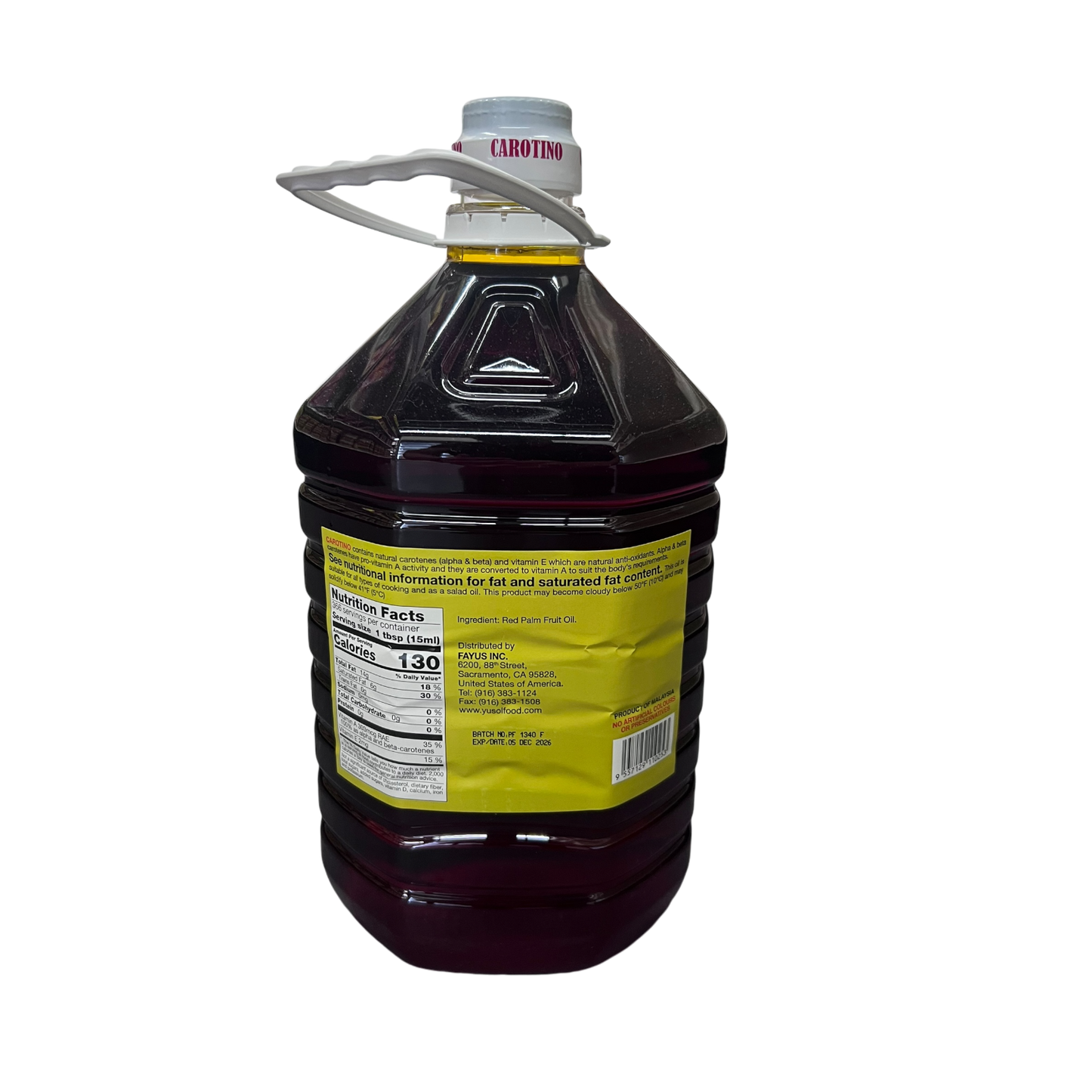 Ola Ola Carotino Cooking Oil 5.5L