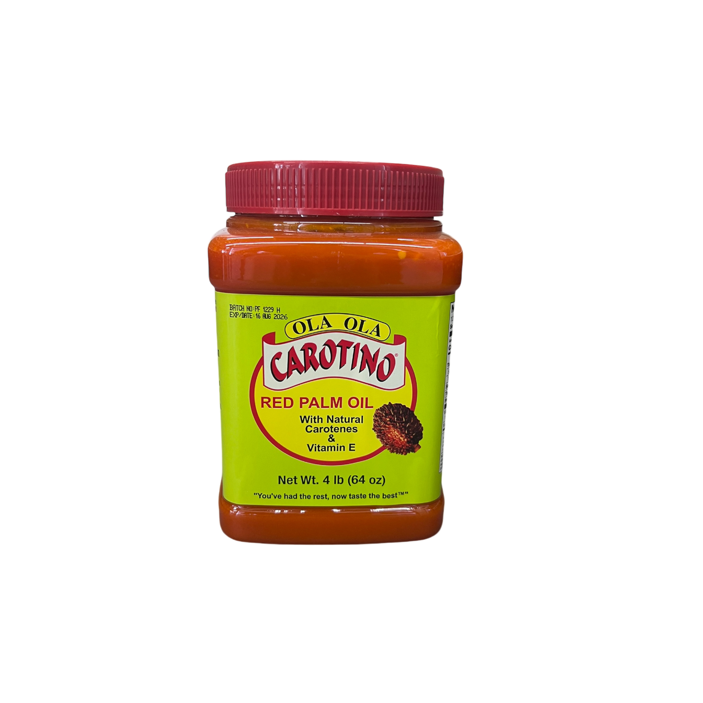 Ola Ola Carotino Red Palm Oil 4lb