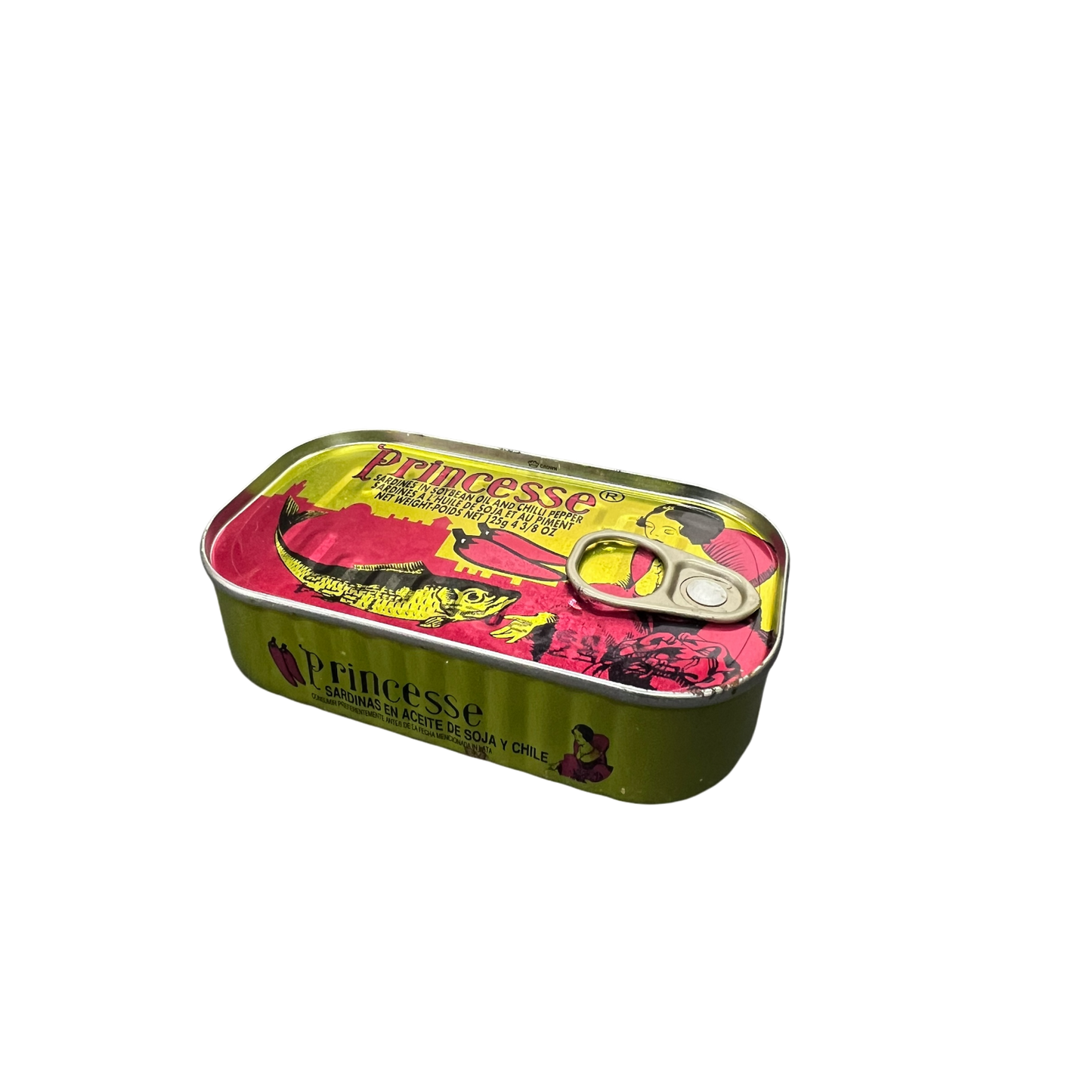 Princesse Sardines in Soybean Oil and Chili Pepper