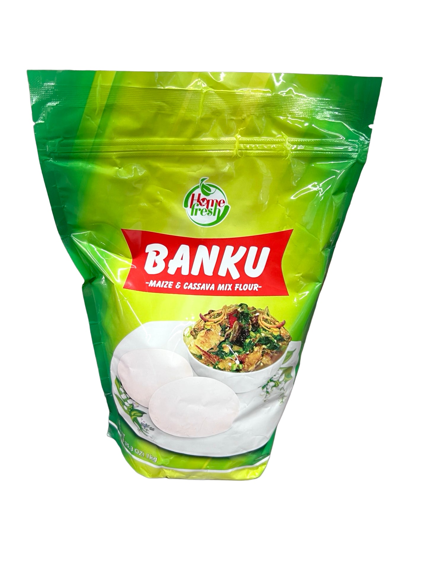 HomeFresh Banku Maize & Cassava Mix Flour