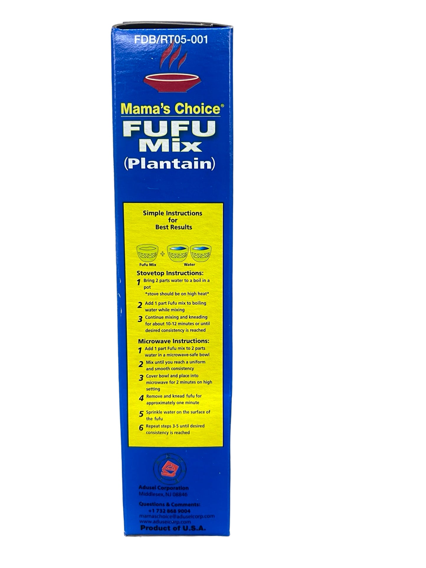 Mama’s Choice Fufu Mix (Plantain)