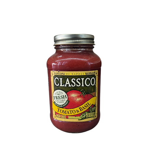 Classico Tomato & Basil Pasta Sauce 2lb