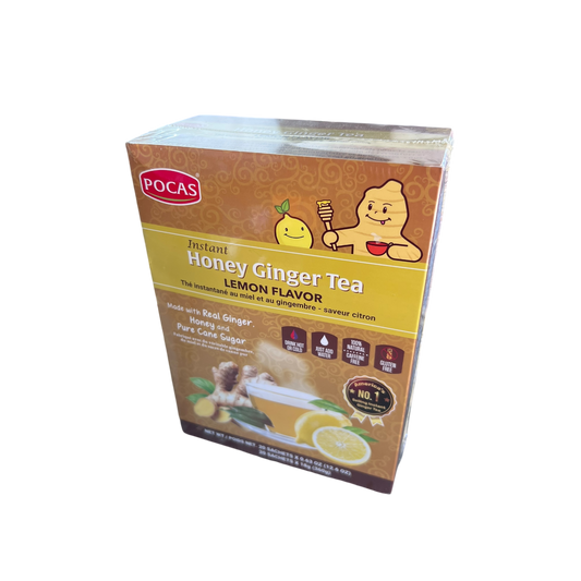Pocas Instant Honey Ginger Tea (Lemon Flavor)