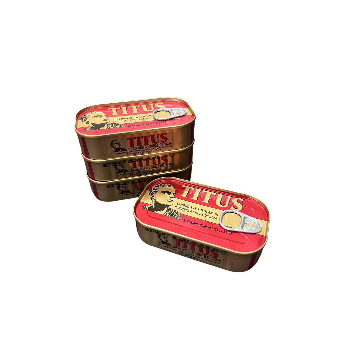 Titus Sardines in Soybean Oil