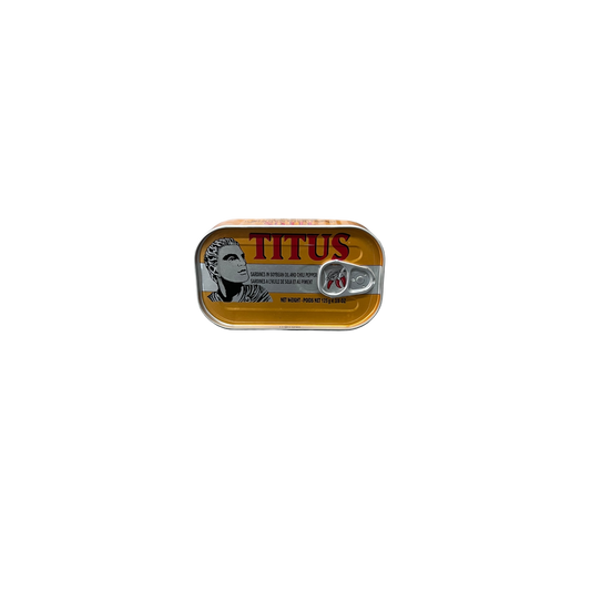 Titus Sardines in Soybean Oil & Chili Pepper