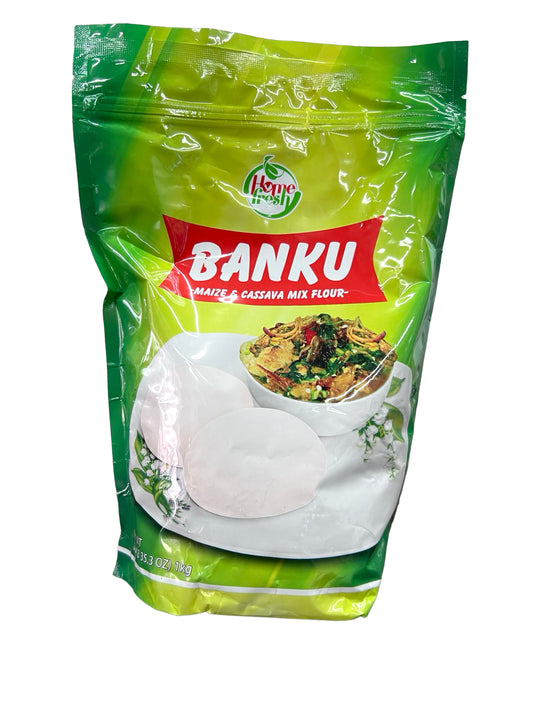 HomeFresh Banku Maize & Cassava Mix Flour